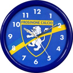 Promotional wall clock 501 reflex blue, 25 cm